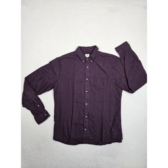 Marine Layer Other - Marine Layer Men's Purple Gingham Check Seawall Button Down Shirt Large